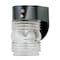 Westinghouse Fixture Wall Outdr 60W Dusk to Dawn Lantern Poly, Black Clear Jelly Jar Glass 6694900 - alternate 1